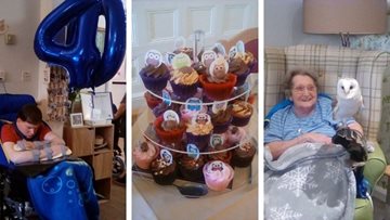 40th birthday celebrations at Belper care home